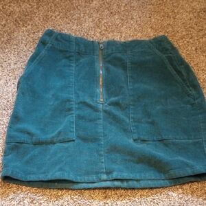 Wild Fable Green Mini Cargo Skirt
